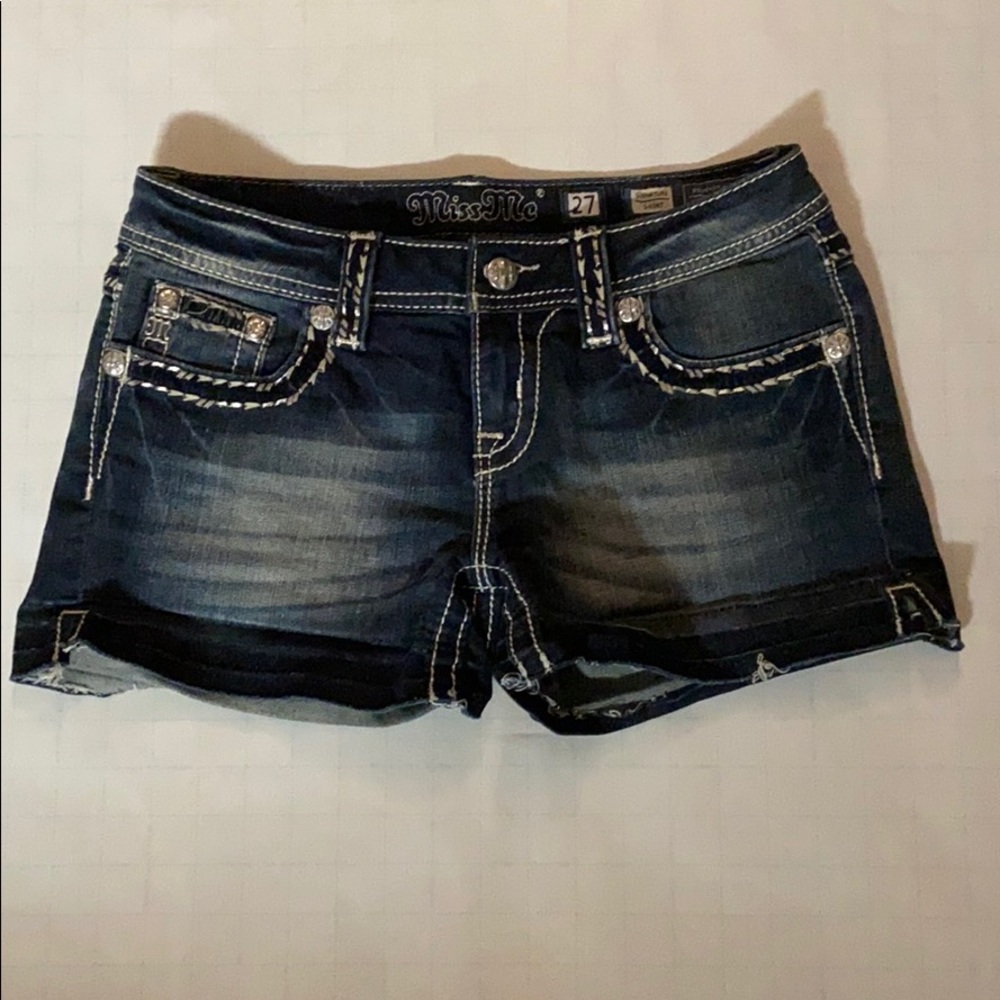 Miss Me Signature Stretch Shorts